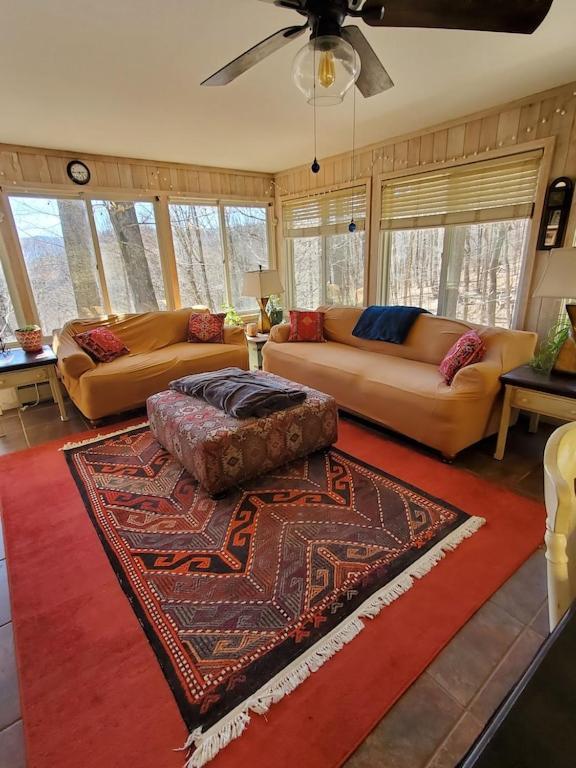 Treehouse Cathedral In Blue Ridge Mountains, Nc Villa เบิร์นสวิลล์ ภายนอก รูปภาพ