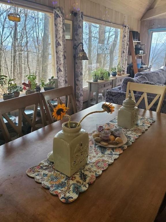 Treehouse Cathedral In Blue Ridge Mountains, Nc Villa เบิร์นสวิลล์ ภายนอก รูปภาพ